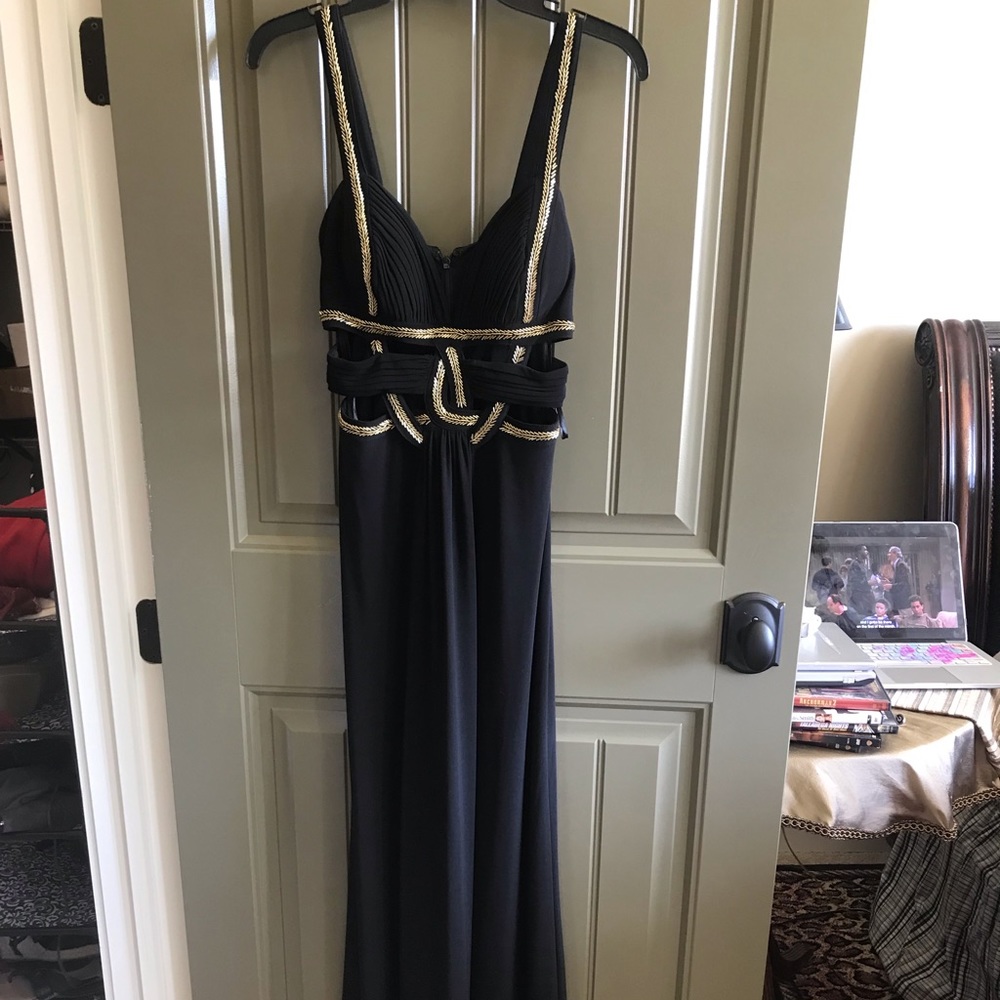 Black formal dress